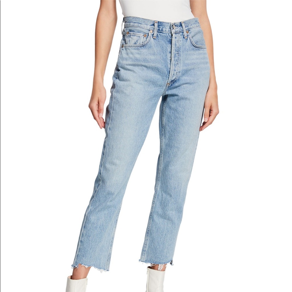 AGOLDE Riley High-rise Straight Crop Jean 29 NWT